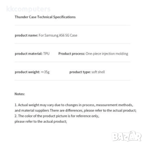 Samsung Galaxy A36 5G / A56 5G Удароустойчив Twill Texture Калъф и Протектор, снимка 12 - Калъфи, кейсове - 50797737