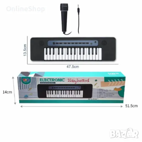 Детска йоника с микрофон , снимка 8 - Музикални играчки - 49446222