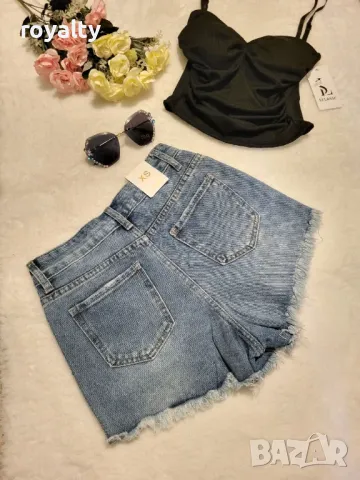 Къси Панталонки с камъчета , снимка 2 - Къси панталони и бермуди - 50417130