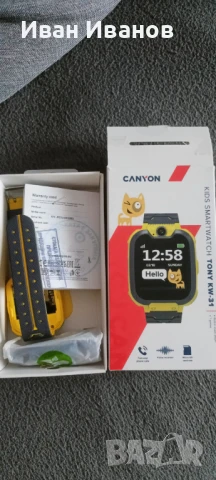 Детски часовните/телефон Canyon Tony