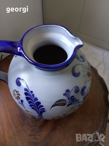 Немска голяма керамична кана  13/1 , снимка 3 - Вази - 42292395