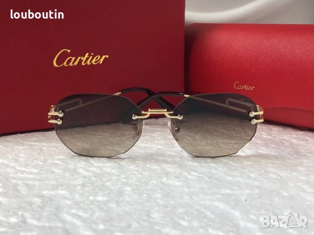 Cartier 2022 слънчеви очила унисекс дамски мъжки очила, снимка 5 - Слънчеви и диоптрични очила - 38152005