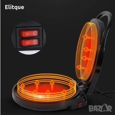 Иновативен уред за палачинки, пица и други ястия, без нужда от обръщане, снимка 16 - Други - 52805480