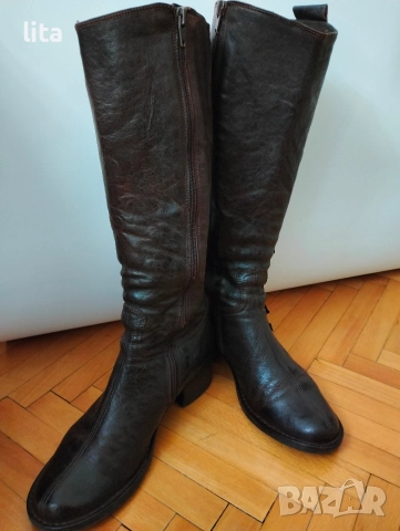 Кожени ботуши Размер 38 