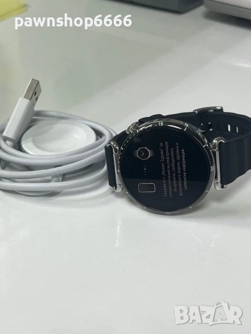 Smartwatch Huawei Watch GT 6, 41MM, Black Stainless Steel Case, Black Fluoroelastomer Strap, снимка 6 - Дамски - 53198331