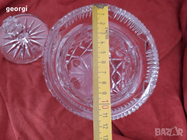 Кристална немска бонбониера , снимка 5 - Сервизи - 31580233