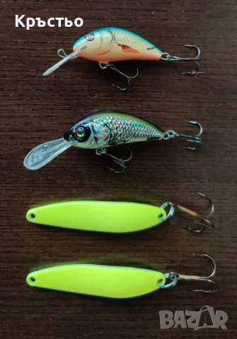 Воблери SALMO Hornet и Светещи Клатушки, снимка 1