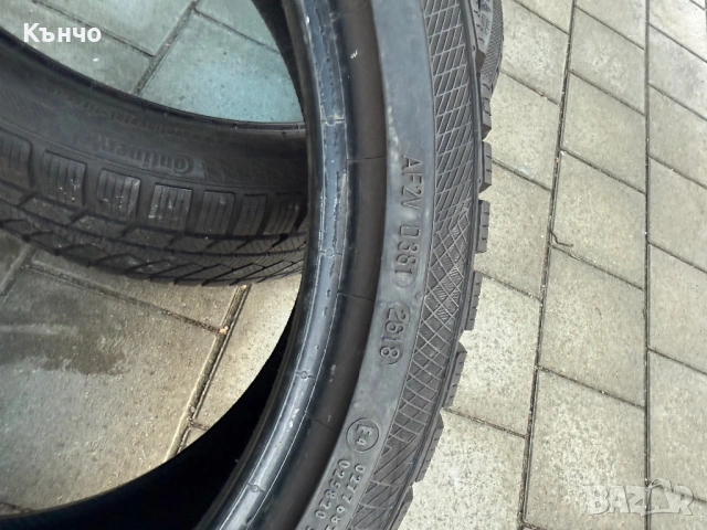 Зимни гуми континентал 235/35/19, снимка 4 - Гуми и джанти - 53225205