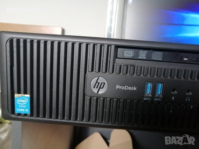 Компютър HP ProDesk 400 G2.5 SFF i5-4590S/8GB/500GB, снимка 4 - Работни компютри - 44247765