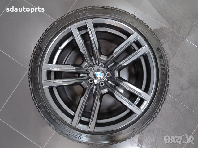 Нови 21” Джанти BMW Style 808 M Зимни Гуми Датчици БМВ X5M F95 X6M F96, снимка 5 - Гуми и джанти - 51592928