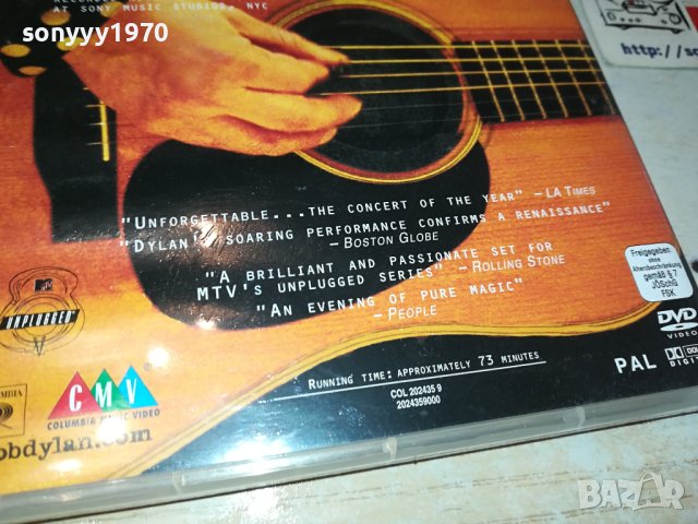BOB DYLAN DVD-ВНОС GERMANY 3110231100, снимка 13 - DVD дискове - 42790328
