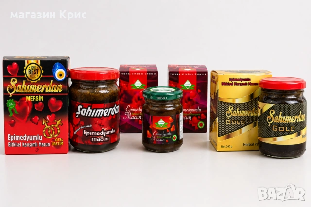 ЕПИМЕДИУМ МАДЖУН Афродизиак - Темра ЗЕЛЕНАТА КАПАЧКА / Сахимердан - Epimedyumlu Macun 