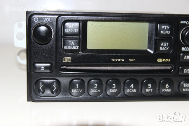 CD RADIO Toyota Rav-4 (2000-2005г.) 86120-42130 / 8612042130 Тойота Rav4 касетофон плеър, снимка 3 - Аксесоари и консумативи - 53307802