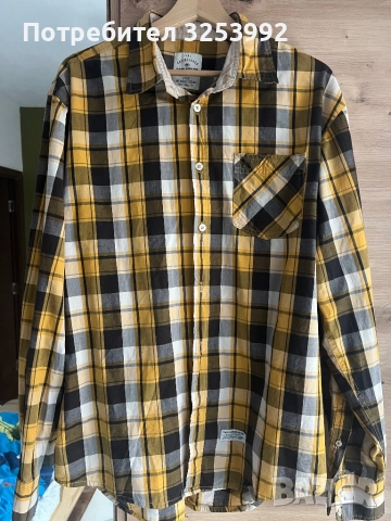 Мъжка карирана риза Tom Tailor