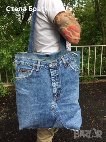 Дамски дънкови ранички и чанти, снимка 12 - Раници - 36947647