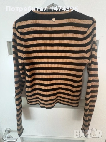 Памучен пуловер Motivi, снимка 2 - Блузи с дълъг ръкав и пуловери - 53923922