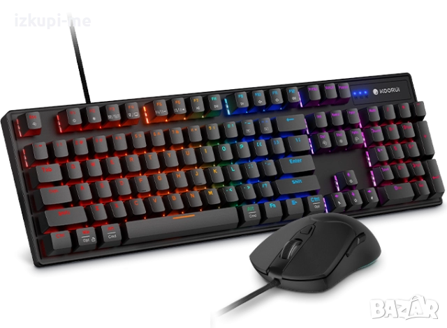 Комплект клавиатура + мишка KOORUI MKC02