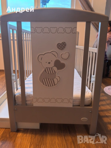 Бебешко креватче Foppapedretti Долчекуоре 500, снимка 3 - Бебешки легла и матраци - 54009155