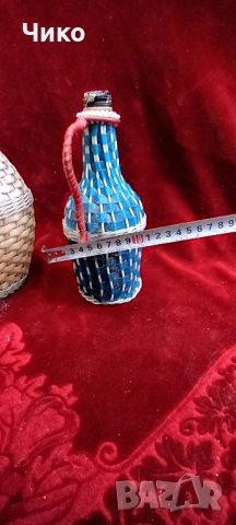 2бр стари стъклени дамаджанки, снимка 7 - Антикварни и старинни предмети - 52448707