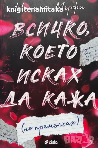Всичко, което исках да кажа (но премълчах) - Моника Мърфи, снимка 1