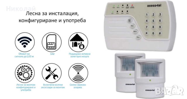 Безжична алармена система за GSM за дома