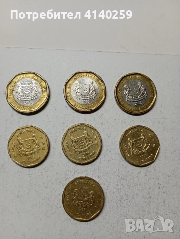 СИНГАПУР МОНЕТИ 1 ДОЛАР 2013 2014 г , снимка 4 - Нумизматика и бонистика - 52195890