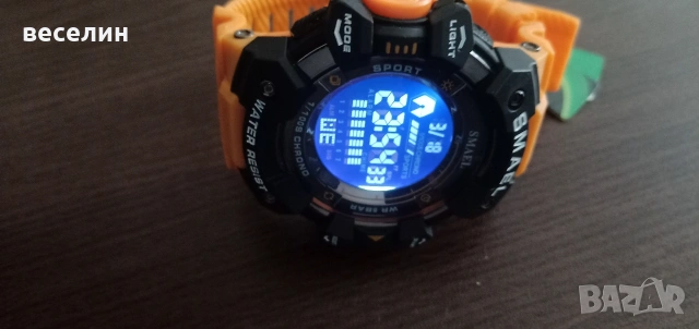 Нов спортен часовник с много функции, жълт, снимка 6 - Мъжки - 53963111