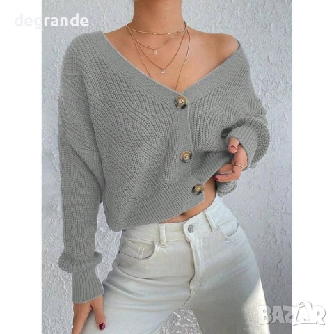 Дамска жилетка с копчета , снимка 3 - Жилетки - 51466455