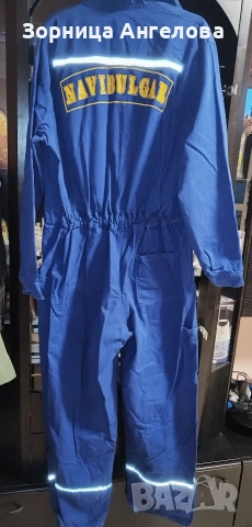Работен гащеризон NAVIBULGAR – размер 56, 100% памук, снимка 5 - Други - 53222619