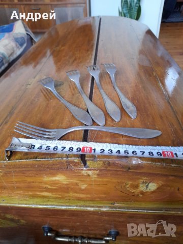 Стара вилица,вилици П.Денев #4, снимка 6 - Антикварни и старинни предмети - 33996452