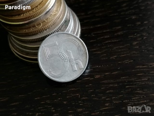 Mонета - Чехия - 50 халера | 1993г.