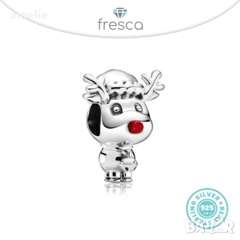 Колекция Коледни талисмани Fresca по модел тип Пандора Pandora с печати S 925 Fresca Christmas , снимка 2 - Други - 52636572