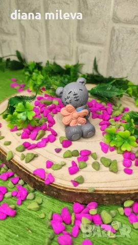 Гипсокерамично Мече № 3, снимка 1