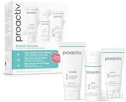 Нова Тристепенна система за почистване Proactiv 60 дни – чиста кожа