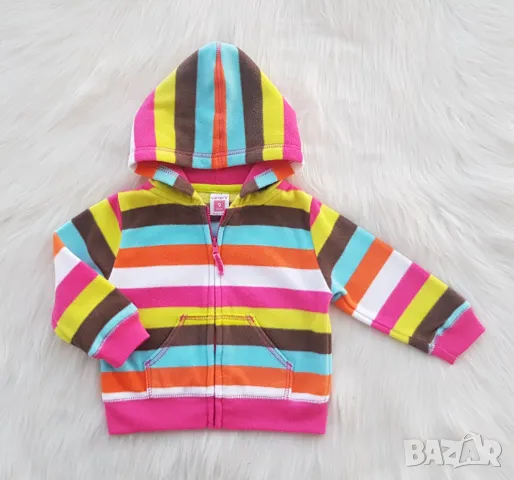 Бебешки суичър Carter's 6-9 месеца , снимка 11 - Бебешки блузки - 47807828
