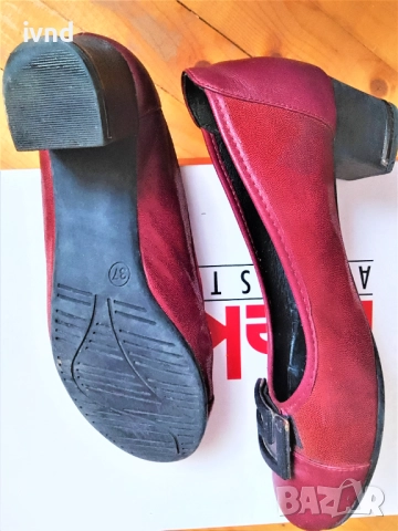 Обувки от Естествена кожа, снимка 5 - Дамски ежедневни обувки - 38362003