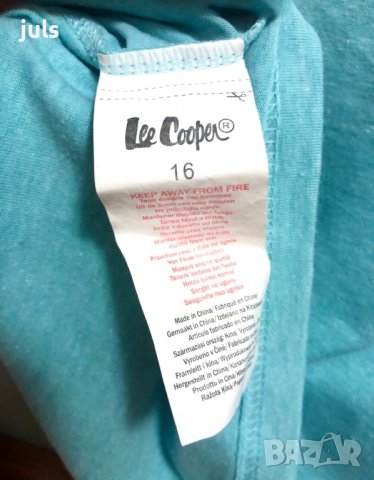 Lee Cooper - дамска тениска, снимка 4 - Тениски - 37932798