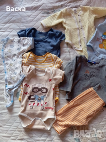 Бебешки дрехи 56, 62, 68 р-р РАЗПРОДАЖБА , снимка 7 - Комплекти за бебе - 52260222