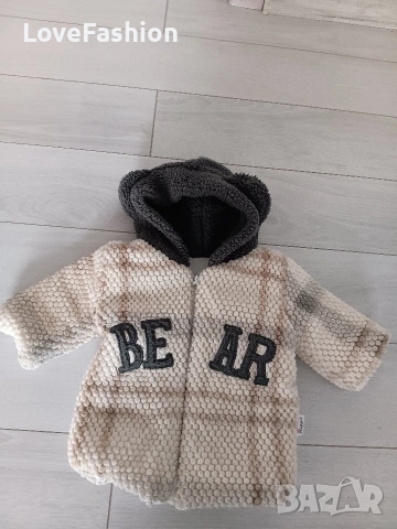 3 броя зимни дрехи връхни за бебе от 0 до 3 месеца, снимка 4 - Бебешки якета и елеци - 53220691