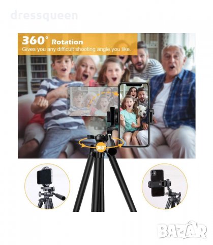 TF 3110 3120 Телескопичен статив за фотоапарат камера до 110см, снимка 8 - Чанти, стативи, аксесоари - 34231262