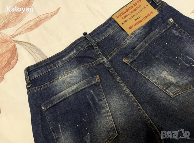 Дънки на Dsquared2 размер М, снимка 4 - Дънки - 56342501