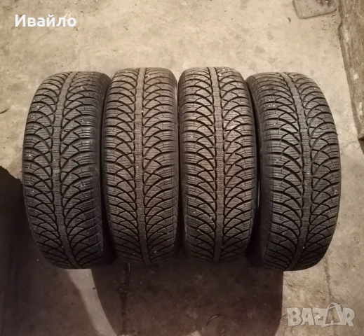 Продавам 4 броя Зимни гуми 195.60.15 на 1 сезон дот 2021 Fulda 