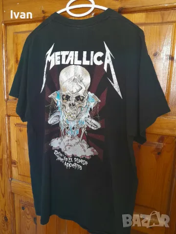 Продавам оригинална тениска на Metallica and justice for all , снимка 2 - Тениски - 49234850