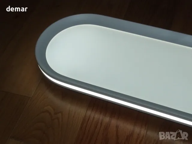 Метална LED таванна лампа Naroume, тънка,65W пълен спектър,6500K,120см, снимка 10 - Лед осветление - 47743750