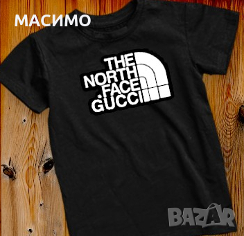 The North Face Gucci , Маркова тениска , черни тениски маркови, Гучи, снимка 2 - Тениски - 44797908