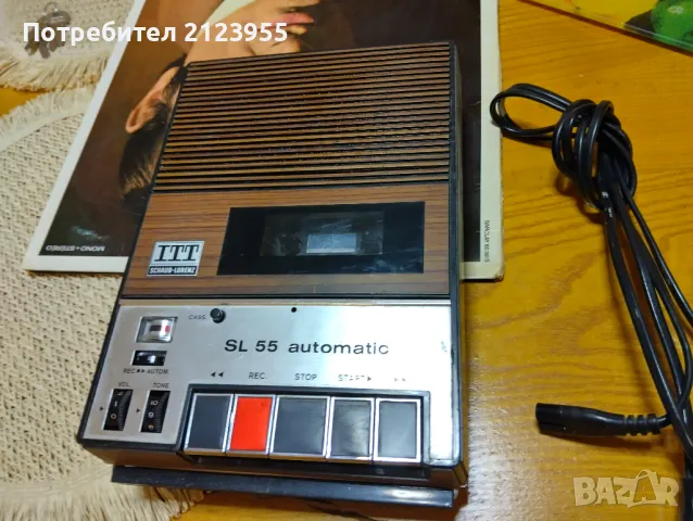 Ретро касетофон ITT