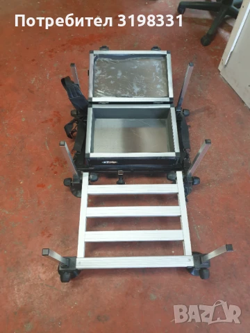 риболовен стол Внос от Англия, снимка 3 - Екипировка - 51405215