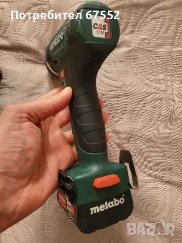 Малък винтоверт Metabo PowerMaxx BS, снимка 6 - Винтоверти - 56432387
