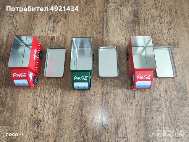 Три камиончета на Coca Cola , снимка 2 - Колекции - 55854078