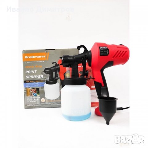 ЕЛЕКТРИЧЕСКИ ПИСТОЛЕТ ЗА БОЯДИСВАНЕ GROSSMANN, снимка 1
